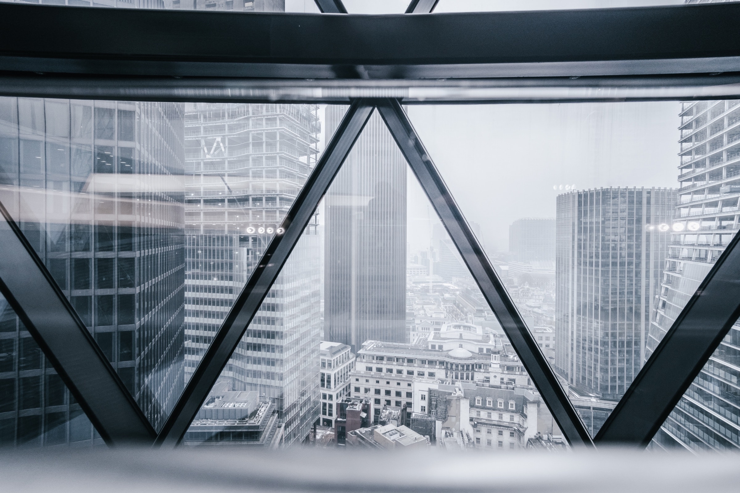 The Gherkin, architectural photograph 01 by Photo Natives.