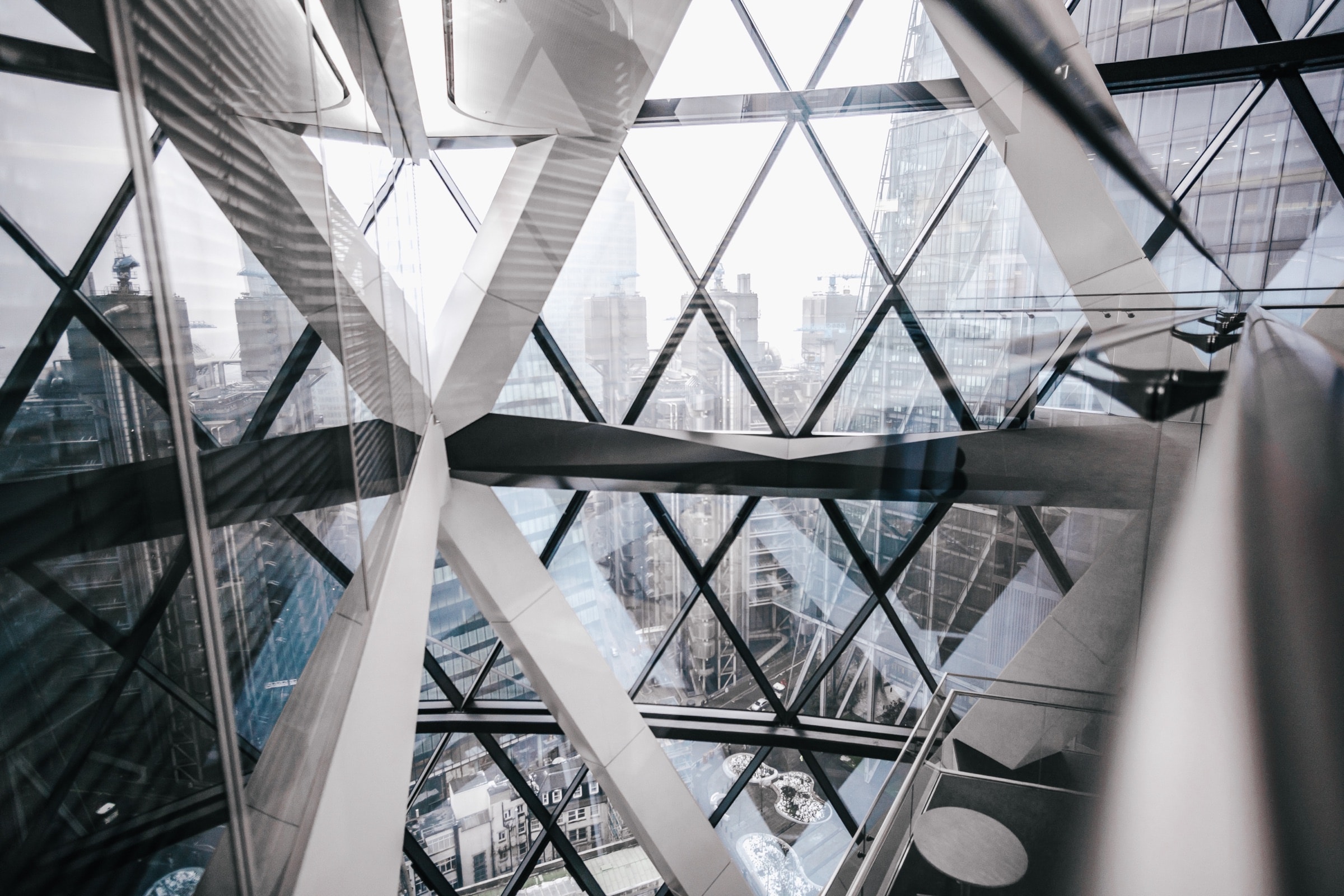 The Gherkin, architectural photograph 07 by Photo Natives.